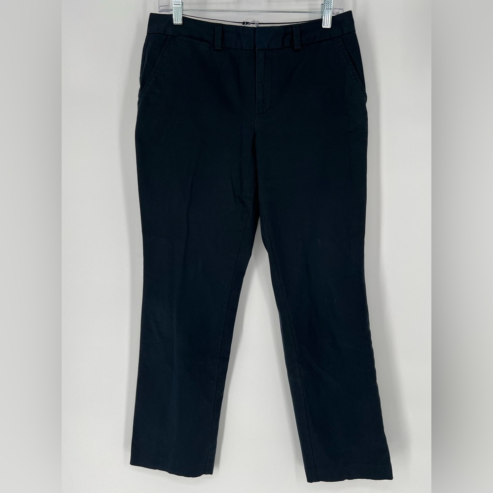 LANDS’END STRAIGHT LEG‎ NWOT CASUAL COTTON STRETCH CHINOS NAVY BLUE WELL MADE